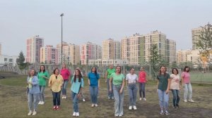 Танец-поздравление от родителей выпускников 4-х классов МАОУ СОШ 16, город Екатеринбург