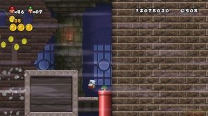 Newer Super Mario Bros Wii - All Castles (2 Player)