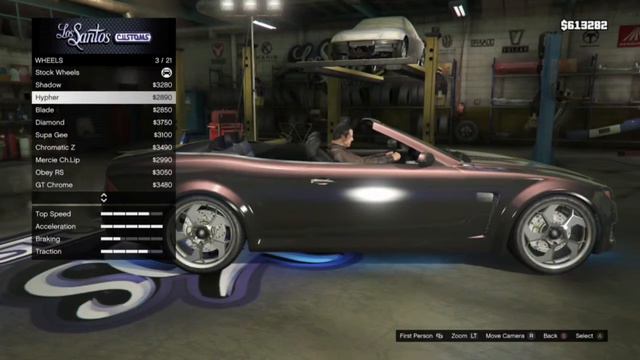 GTA V Best Paint Job For The Felon GT смотреть онлайн