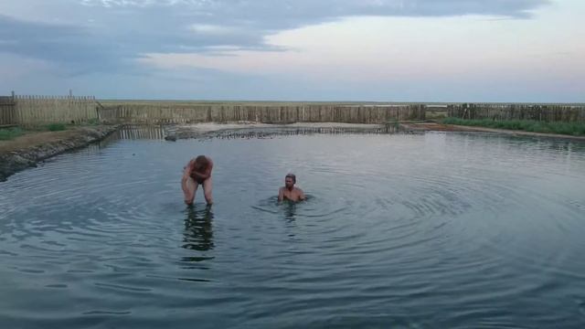 Целебный термальный гейзер "Горячий ключ" с. Облои (Железный порт) смотреть онлайн