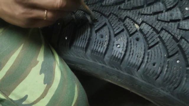 ошиповка резины как я съездил в Пышму Свердловской области шинка огонь смотреть онлайн