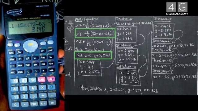 Gauss Jacobi Method in Tamil MA3251 Statistics and Numerical methods Tamil Engineering смотреть онлайн