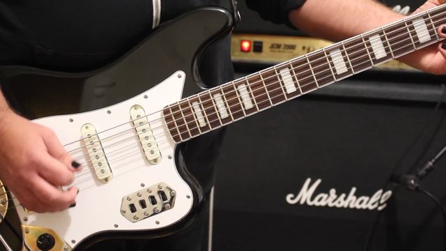 Squier Vintage Modified Bass VI смотреть онлайн