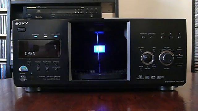 The Sony Disc Explorer 400 DVP-CX985V Part three смотреть онлайн
