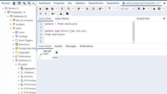SQL - Sum and Avg Functions смотреть онлайн