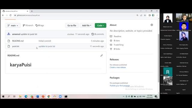 Online Training GIT, GITHUB & PENGUJIAN SOFTWARE смотреть онлайн