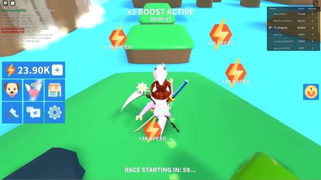 *NEW* SPEED RUN SIMULATOR ALL TWITTER CODES! NEW RACES AND MORE! GET A FREE STARTER PET! - Roblox смотреть онлайн