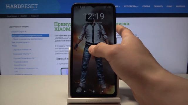 Как поменять обои на Redmi 9A — Смена заставки