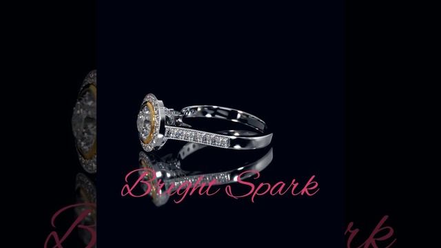 Кольцо белого золота в стиле Тиффани Legacy Inga 1,5 карата от Bright Spark смотреть онлайн