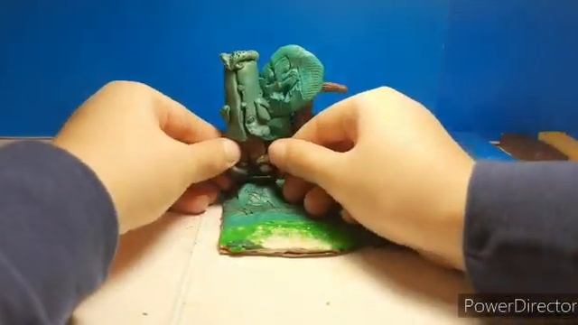 диорама по игре Маленькие Кошмары 2. лепим из пластилина. видео урок/макса лепишь смотреть онлайн