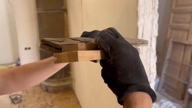 Укладка 100-летнего паркета и ковёр из новой плитки в нашей старинной квартире Петербурга смотреть онлайн