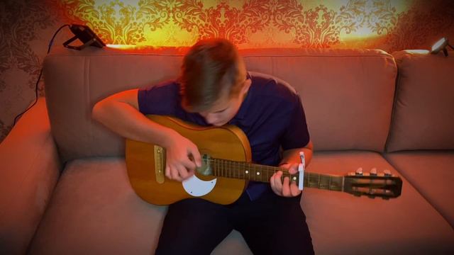 ТЫ БЫЛА ПРАВА(БАСТА) - НА ГИТАРЕ ФИНГЕРСТАЙЛ КАВЕР / Lyric Video / Fingerstyle Guitar