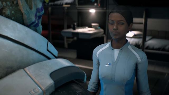Mass Effect: Andromeda: Vetra on joining the Initiative (Romance) смотреть онлайн