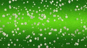 Ромашки на зеленом фоне. Красивый яркий фон.Daisies on a green background.