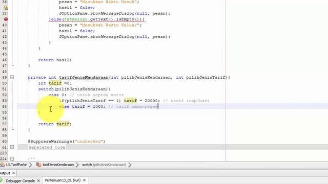 Membuat Apk Tarif Parkir dengan Java Swing (NetBeans) смотреть онлайн