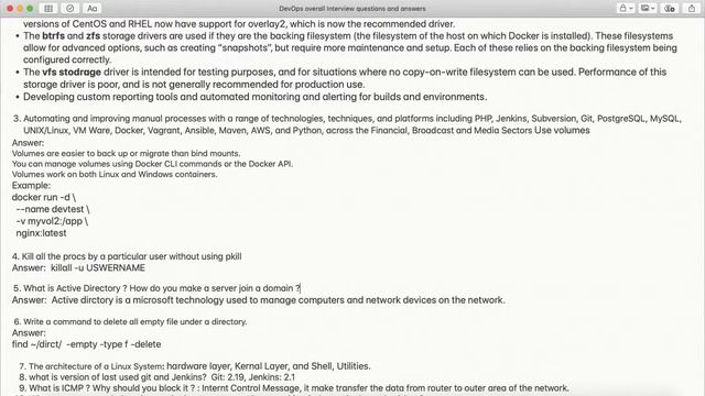 Interview experience | DevOps overall Interview questions and answers | experinced and freshers смотреть онлайн