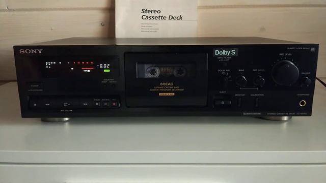 Sony TC-K615S после профилактики смотреть онлайн