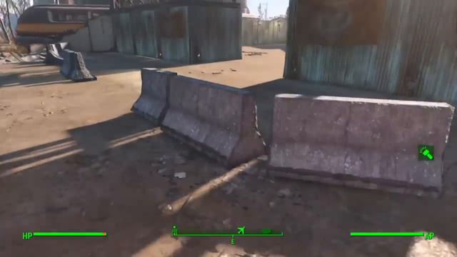 Fallout 4 Glitch Into Airport Warehouse! смотреть онлайн