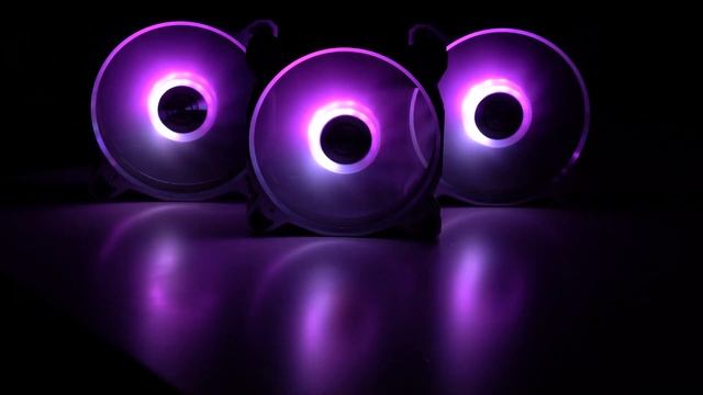 Lian Li Bora Digital RGB Fan Lighting Demo In 4K