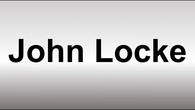 How to Pronounce John Locke смотреть онлайн