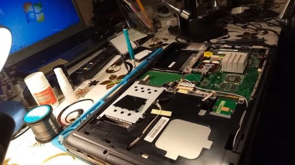 Ноутбук Asus k50ad - нет изображения.