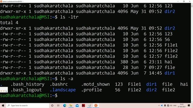 ls command with options || linux || unix || programming || Shell || Scripting смотреть онлайн