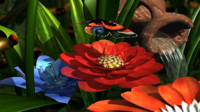 Garden Flowers 3D Screensaver for Windows HD смотреть онлайн