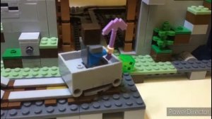 Приключения Стива и Алекс часть 49 «Горная пещера» - LEGO MINECRAFT