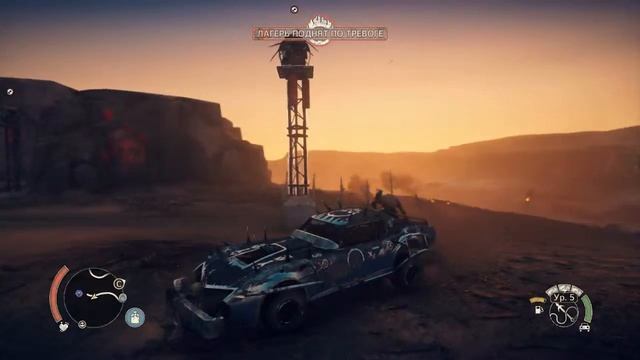 Mad Max - Безумный Макс - 39 - Лагерь помойки "Утес" - Прохождение на 100% смотреть онлайн