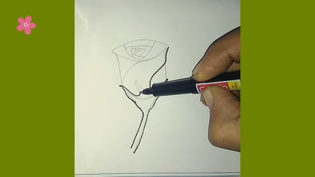 Chachaji Rose drawing for children #art arena#art academy #artist #simple смотреть онлайн