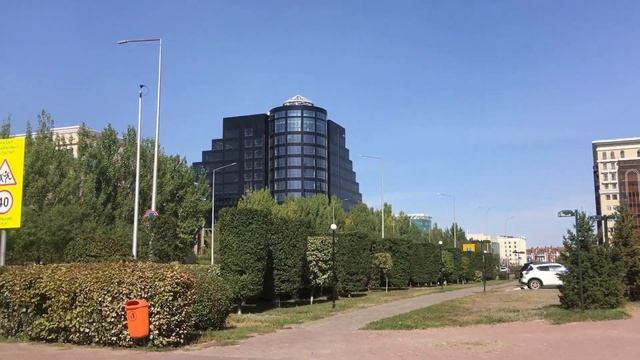 Nur-Sultan Astana City Tour | Kazakhstan Capital | Autumn, September 13, 2020 смотреть онлайн