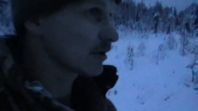 Лесная избушка возле болота. Охота с лайкой на боровую птицу. 11.12.2020. смотреть онлайн
