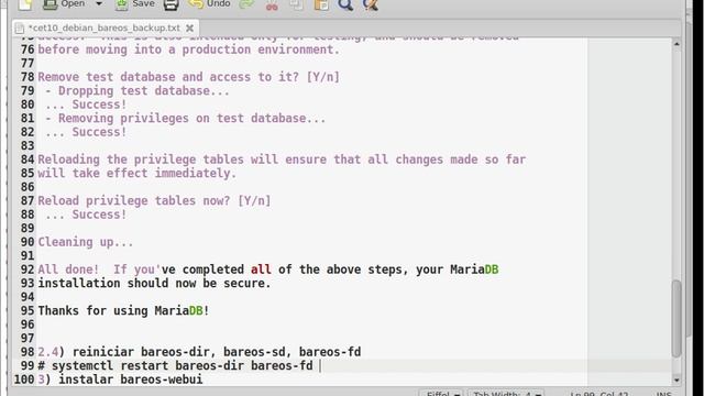 Tutorial instalacao Bareos ver 18 sobre Debian 9.9 - Sistema backup remoto смотреть онлайн