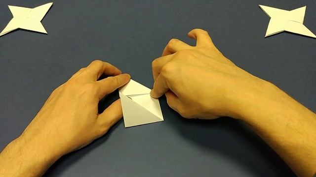 Как сделать сюрикен из бумаги А4 своими руками? | Paper shuriken смотреть онлайн