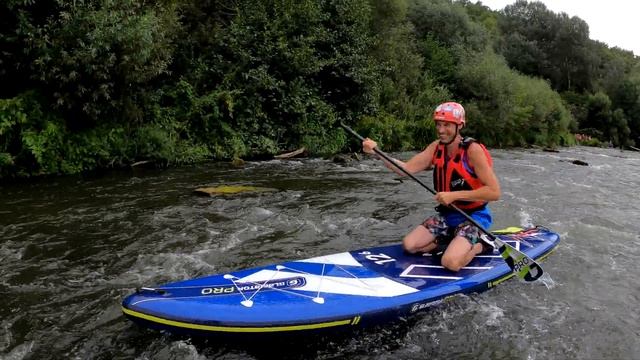 Катаемся на перекатах Осетра на SUP 21082022 смотреть онлайн