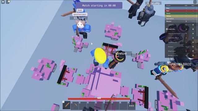Самый странный баг в роблокс бедварс! Roblox BedWars смотреть онлайн