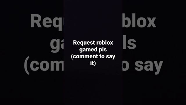 Request roblox games смотреть онлайн
