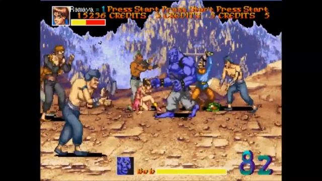Arabian Fight | Arcade | Sega 1991 | PLAYTHROUGH смотреть онлайн