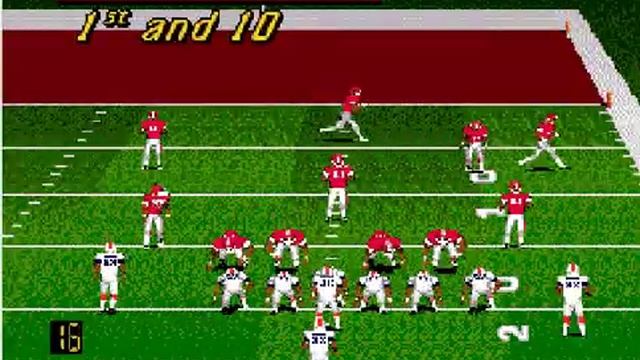 College Football USA '97 (video 1,134) (Sega Megadrive / Genesis) смотреть онлайн