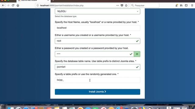 Instalando o Joomla! 4 em ambiente local смотреть онлайн