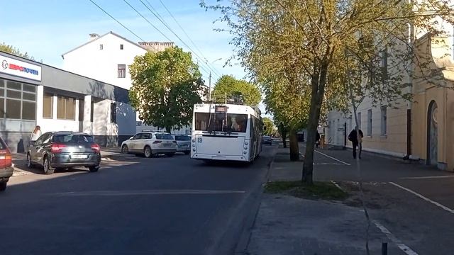 Брестский троллейбус №9 03.05.2023. Новые троллейбусы МАЗ 203Т70. смотреть онлайн