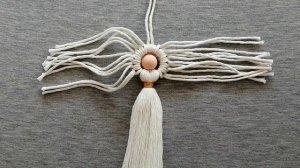 DIY ANGEL en MACRAME (paso a paso) | DIY Macrame Angel Tutorial Step by Step
