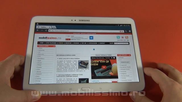 Samsung Galaxy Tab 3 10.1 review Full HD in limba romana - Mobilissimo.ro смотреть онлайн