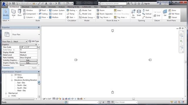 Learning Autodesk Revit MEP | 035 Starting A New MEP Project смотреть онлайн