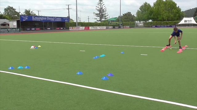 Skills circuit: Improve your dribbling skills. Field Hockey at Home смотреть онлайн