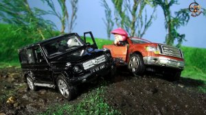 Мультик про Машинки - Маша, Черный Джип, Мусоровоз и Пожарная машина. МанкиМульт