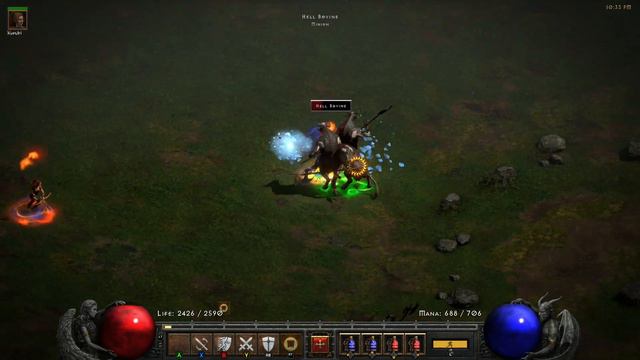 D2R 2.4 PTR - Holy Fire Auradin - Cows /p1 смотреть онлайн