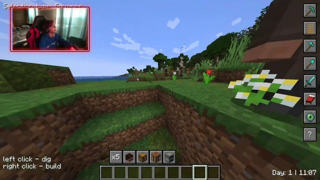 Starting a Civilization in Minecraft on an 1:1500 scale Earth Map смотреть онлайн