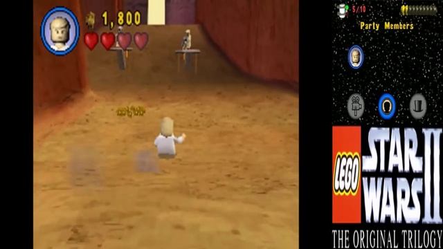 LEGO Star Wars II: Original Trilogy (DS) - Part 1: Blockade Runner смотреть онлайн