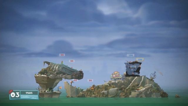 Worms W.M.D \ЛУЧШИЕ ЧЕРВЯКИ\ Xbox Series X смотреть онлайн